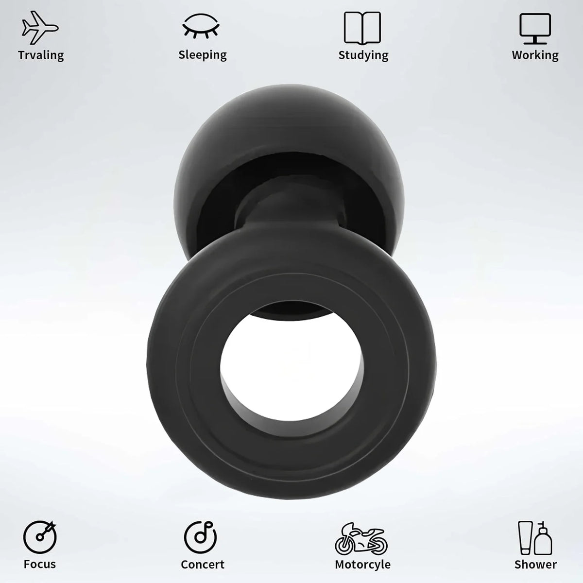 Loop Ear Plugs Sleeping Noise Canceling Ear Plugs Waterproof Swimming Silicone Ear Breed Stuffer Children's Hear Protector