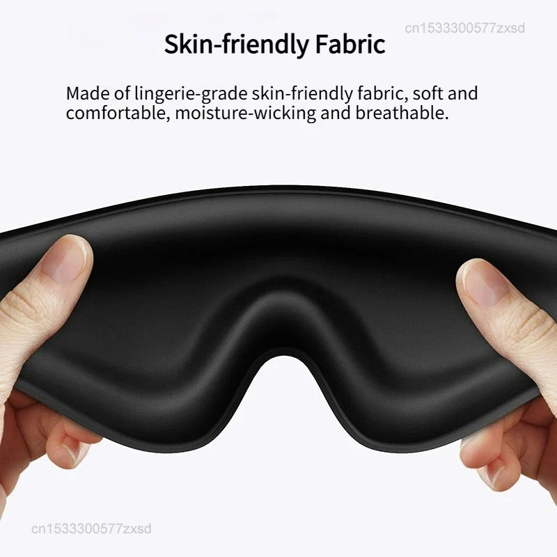 3D sleep mask detail