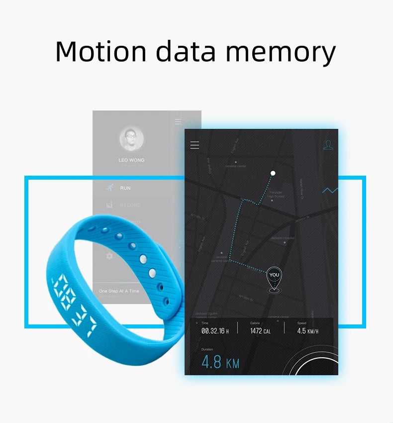 Smart Bracelet LED Digital Vibration Alarm Wrist Waterproof Smart Clock Smartband With Running Pedometer Monitor Smart Band