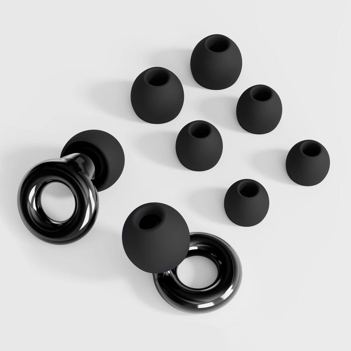 Anti-Noise Earplug Triple Layer Silicone Ear Protector Noise Filter Sleep Swimming Canceling Noise Waterproof Mute Earplugs Box
