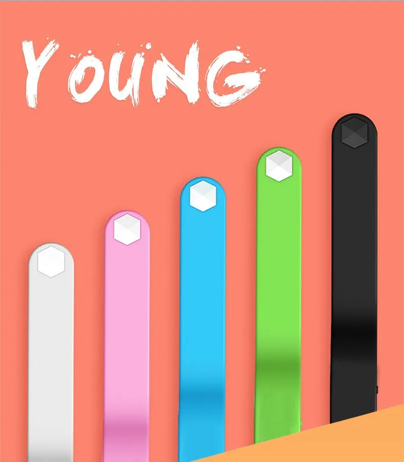 Smart Bracelet LED Digital Vibration Alarm Wrist Waterproof Smart Clock Smartband With Running Pedometer Monitor Smart Band